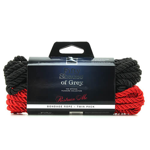 50 Shades of Grey - Restrain Me Bondage Rope Twin Pack 50 Shades of Grey - Restrain Me Bondage Rope Twin Pack