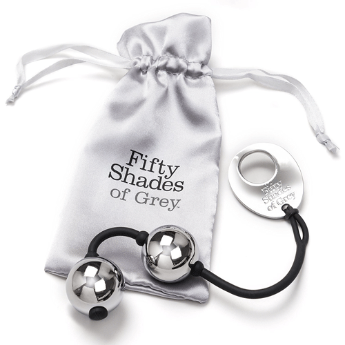 50 Shades Of Grey - Inner Goddess Silver Ben Wa Balls 50 Shades Of Grey - Inner Goddess Silver Ben Wa Balls